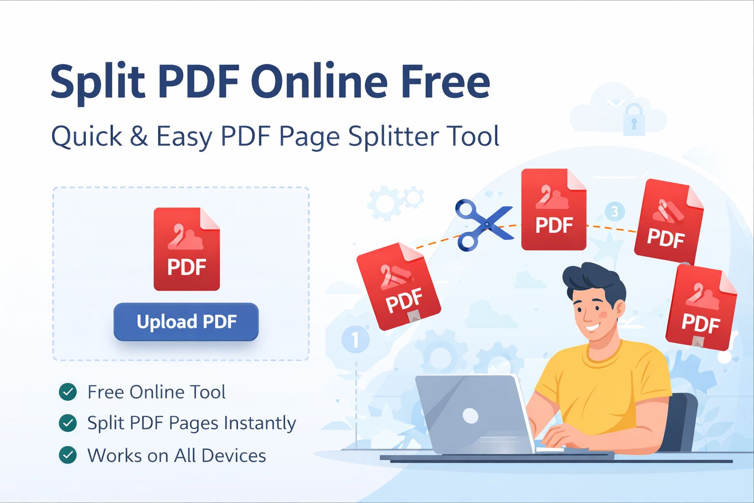 Split PDF Online Free – Fast PDF Page Splitter